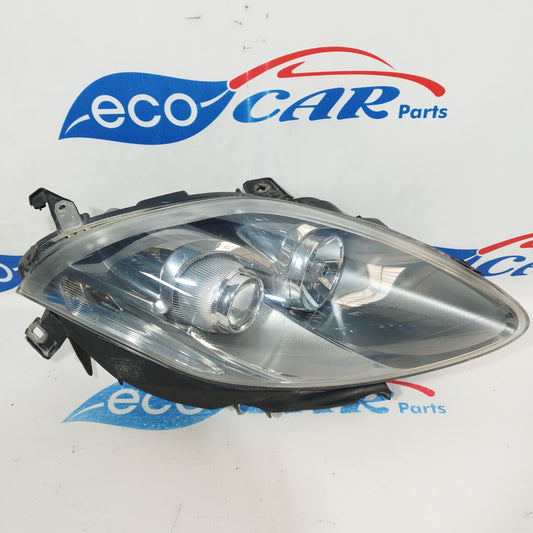Fanale anteriore dx Fiat Bravo 2010 fondo scuro e  freccia bianca ecoAC1319