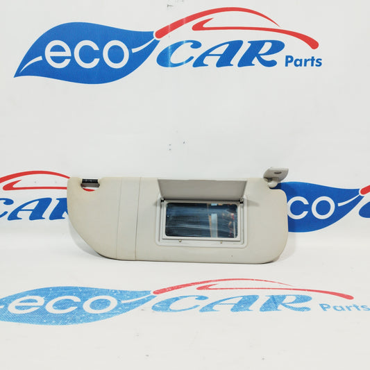 Right sun visor beige Citroen C3 2010 ecoac1345