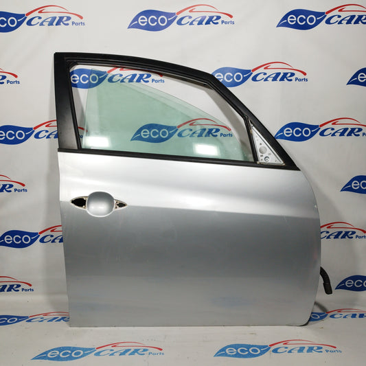 Silver gray right front door Kia Venga 2010 ecoAC1040