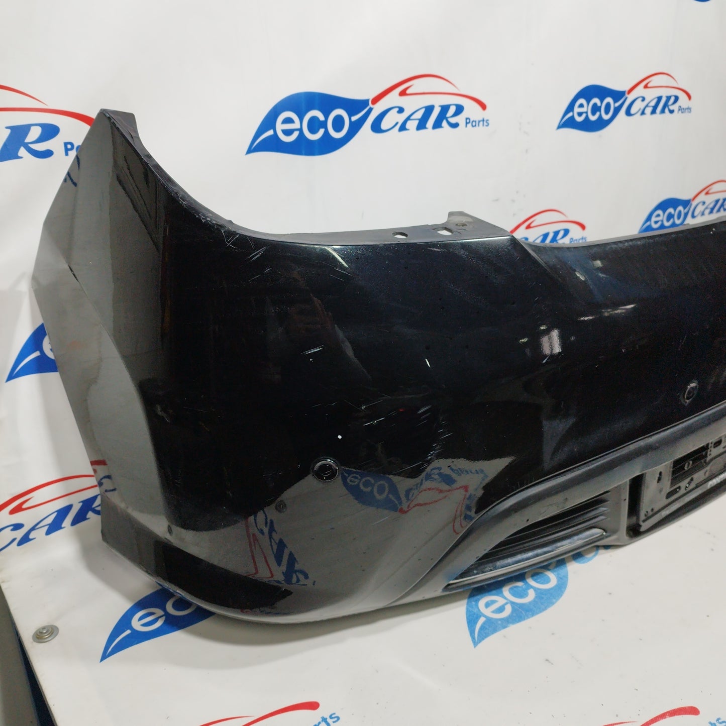 Schwarze Heckstoßstange mit Einparkhilfe für Peugeot 308, Baujahr 2009, Code 9680445277, ecoAC1402