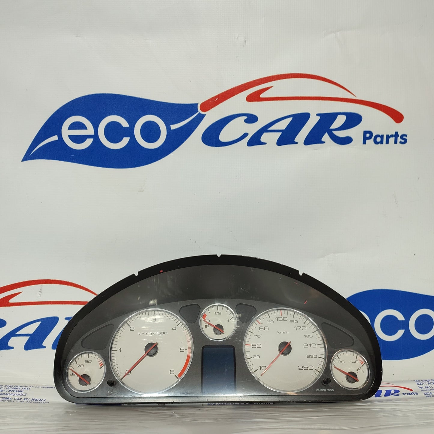 Instrumententafel Peugeot 407 2.0 HDI 2005 Code A2c53106703 ecoAG811