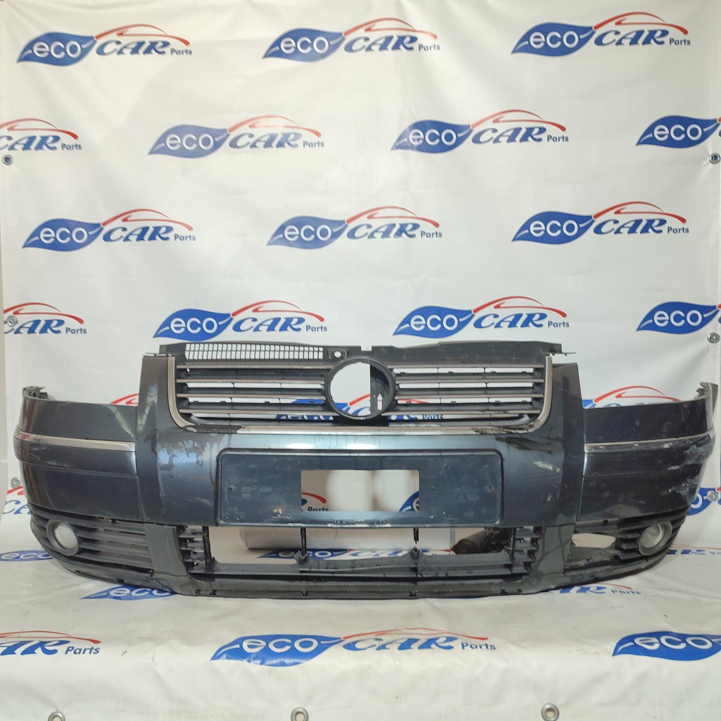 Front bumper gunmetal gray Volkswagen Passat 2004 ecoAG829