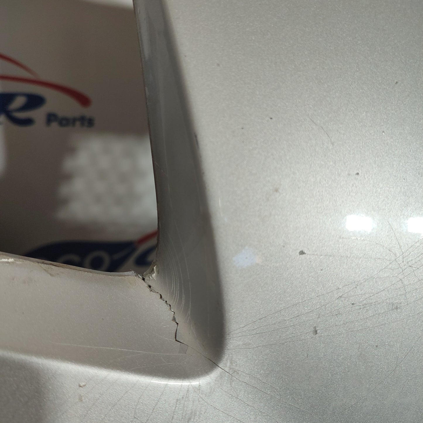 Silver gray front bumper Toyota Yaris 2008 ecoAG830