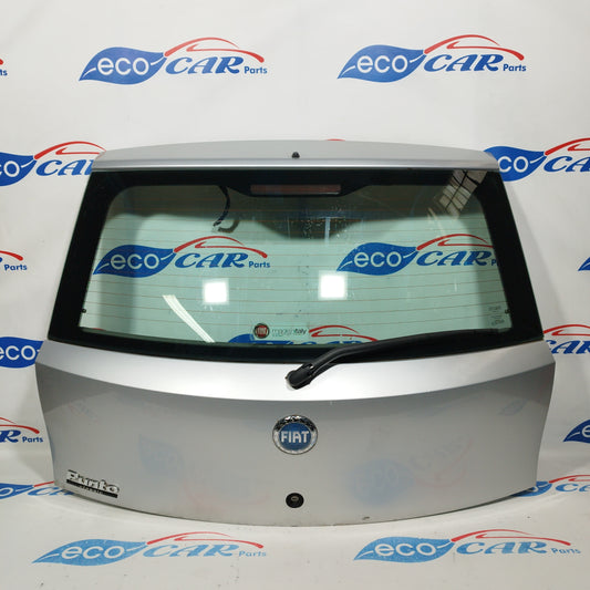Silver gray tailgate Fiat Punto 2005 5 doors ecoAC1498