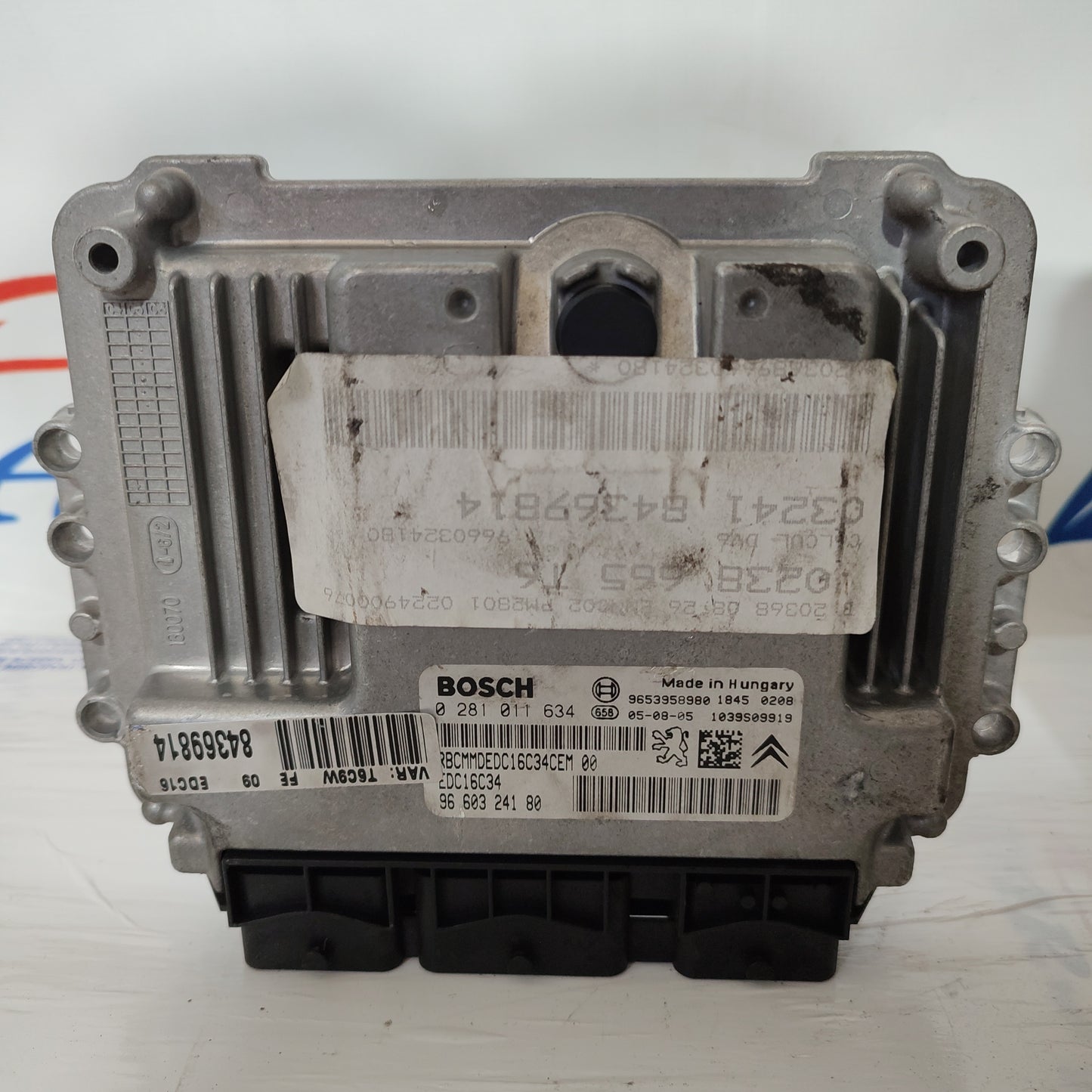 Peugeot 307 1.6 HDI Zündkit-Code: 0281011634 ecoAG856