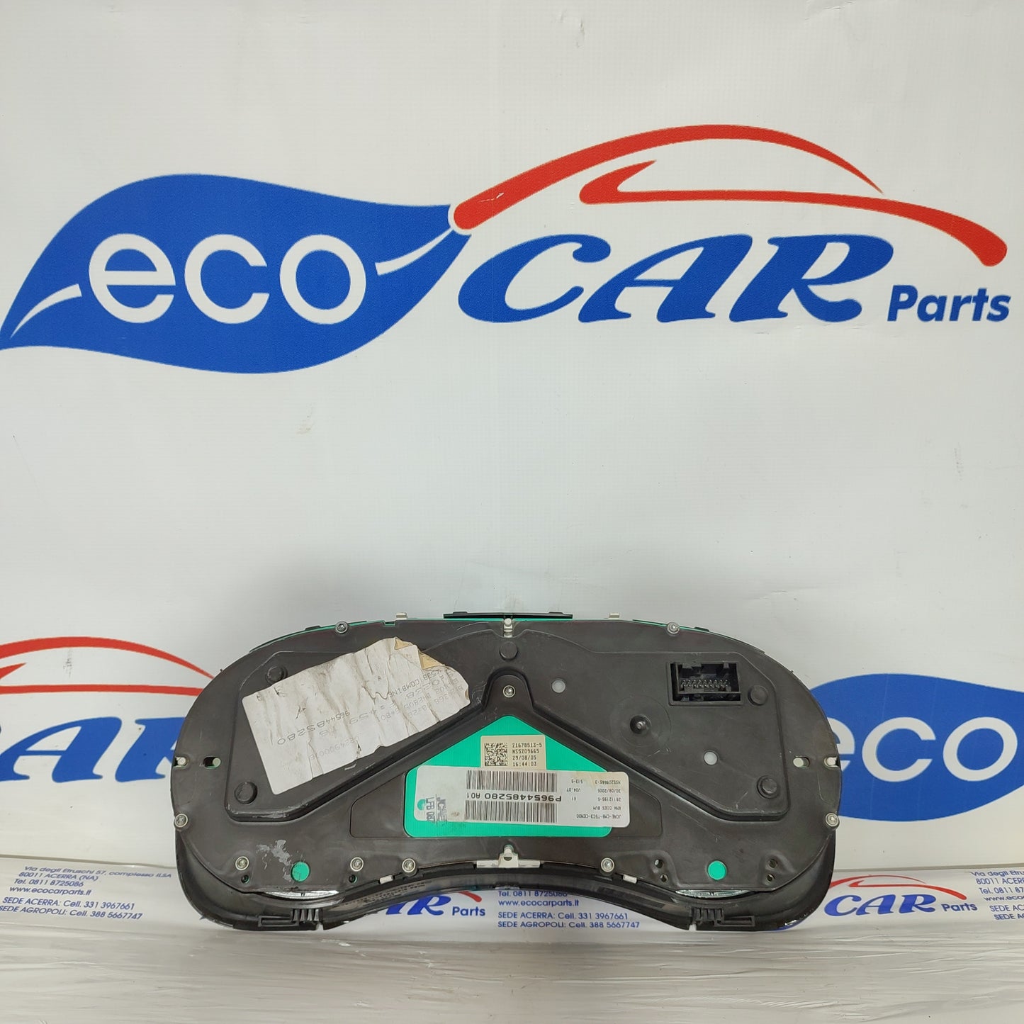 Peugeot 307 1.6 HDI Instrumententafel-Code: p9654485280 ecoAG857