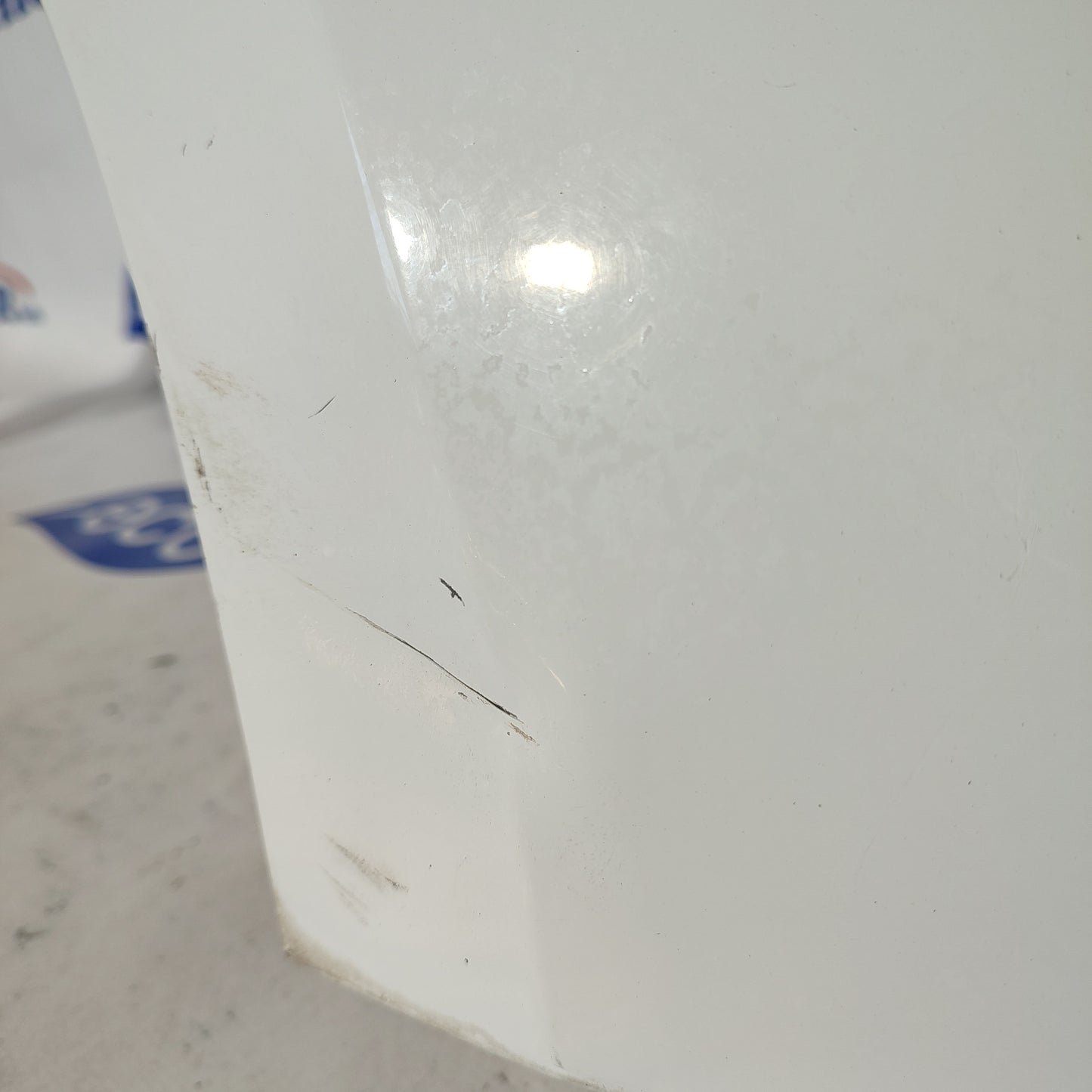 Weißer rechter Kotflügel Fiat Fiorino 2011 ecoAG866