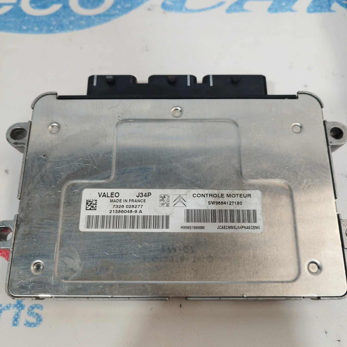 Zündanlage Citroen C3 1.1/1.4 B 2008, Teilenummer SW9664127180, EcoAC1573