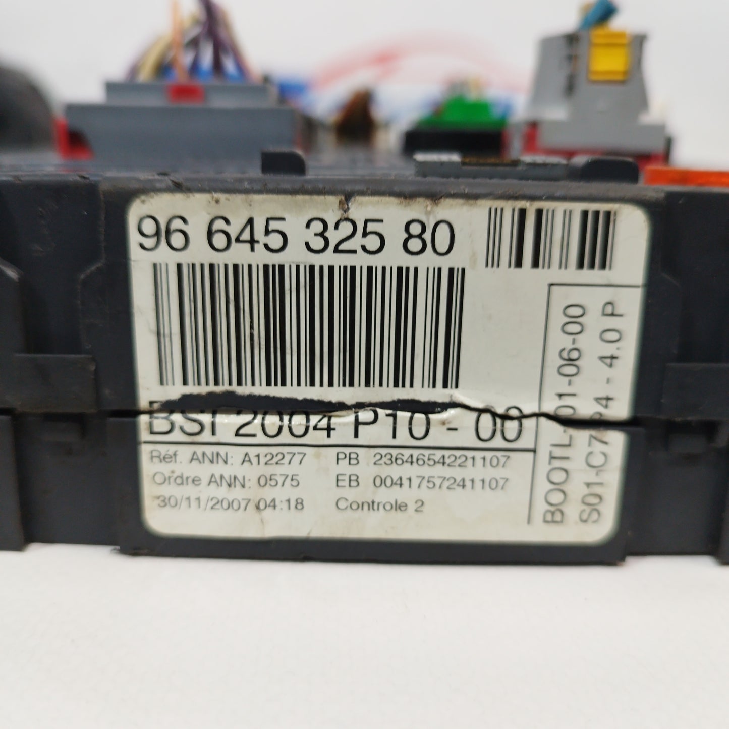 Zündanlage Citroen C3 1.1/1.4 B 2008, Teilenummer SW9664127180, EcoAC1573