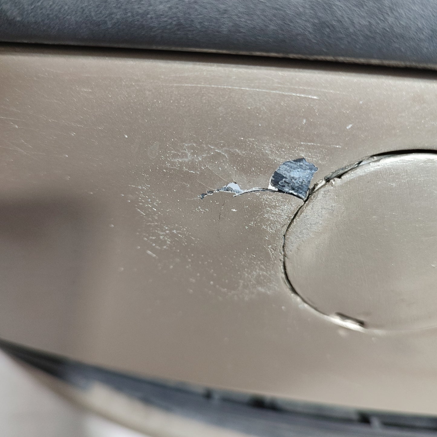 Gold front bumper Fiat Punto 2006 ecoAG879