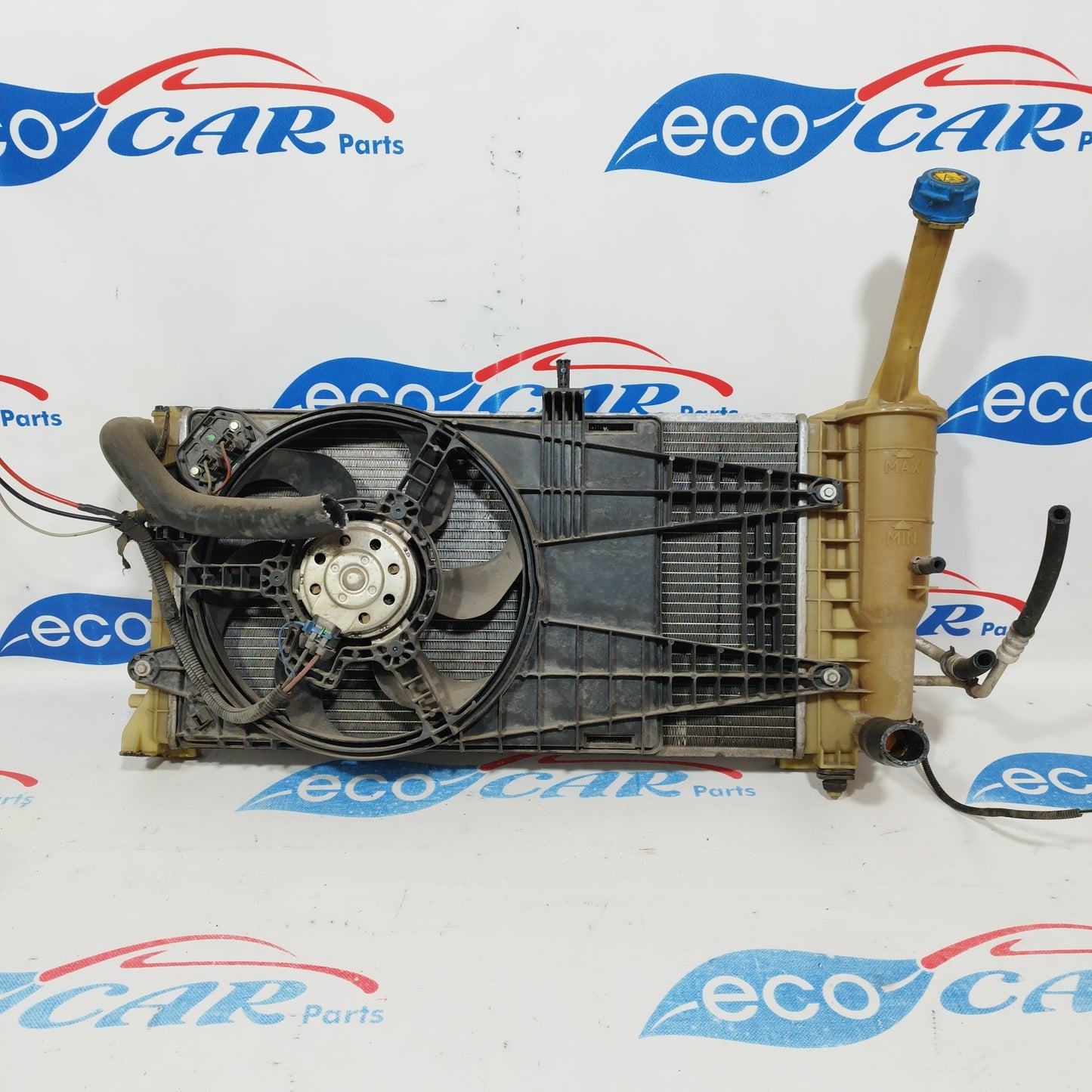 Kompletter Kühlersatz für Lancia Y 2008 1.4 B, Teilenummer 848860300 ecoAC1589