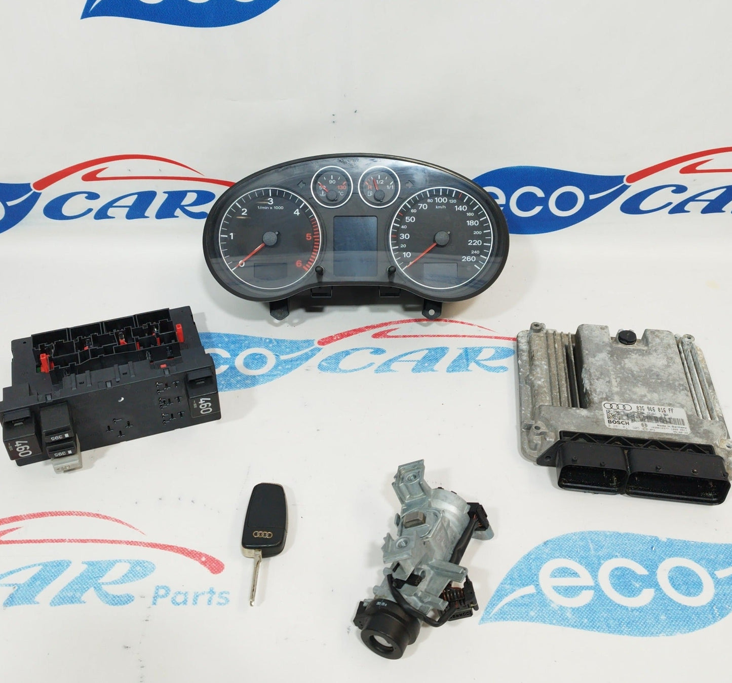 Zündanlage Audi A3 Sportback 2007 2.0 TDI 140 PS Bosch 0281011905 ecoAC1615