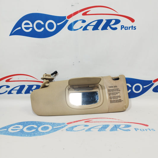 Aletta parasole sx beige con luce Alfa Romeo 159 2010 ecoAC1662