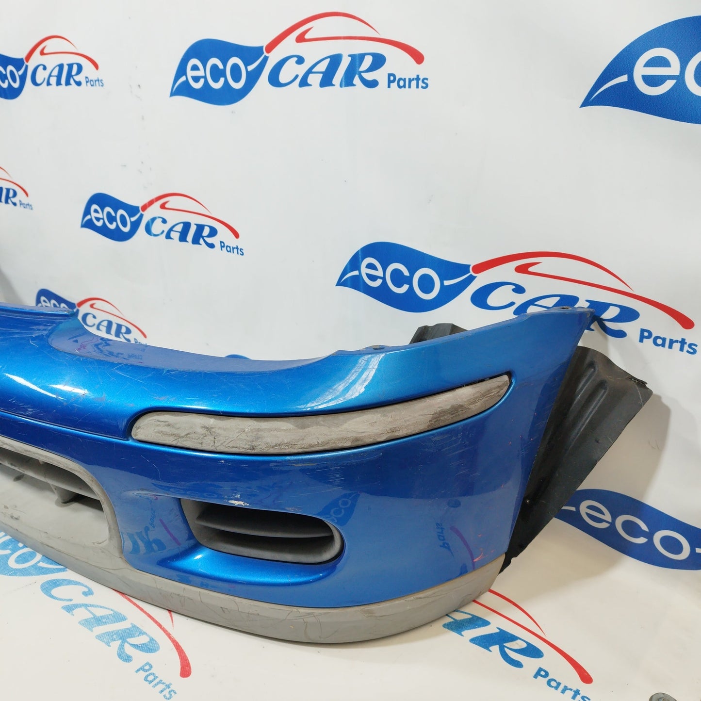 Electric blue front bumper Nissan Micra k11 2002 ecoAC1677