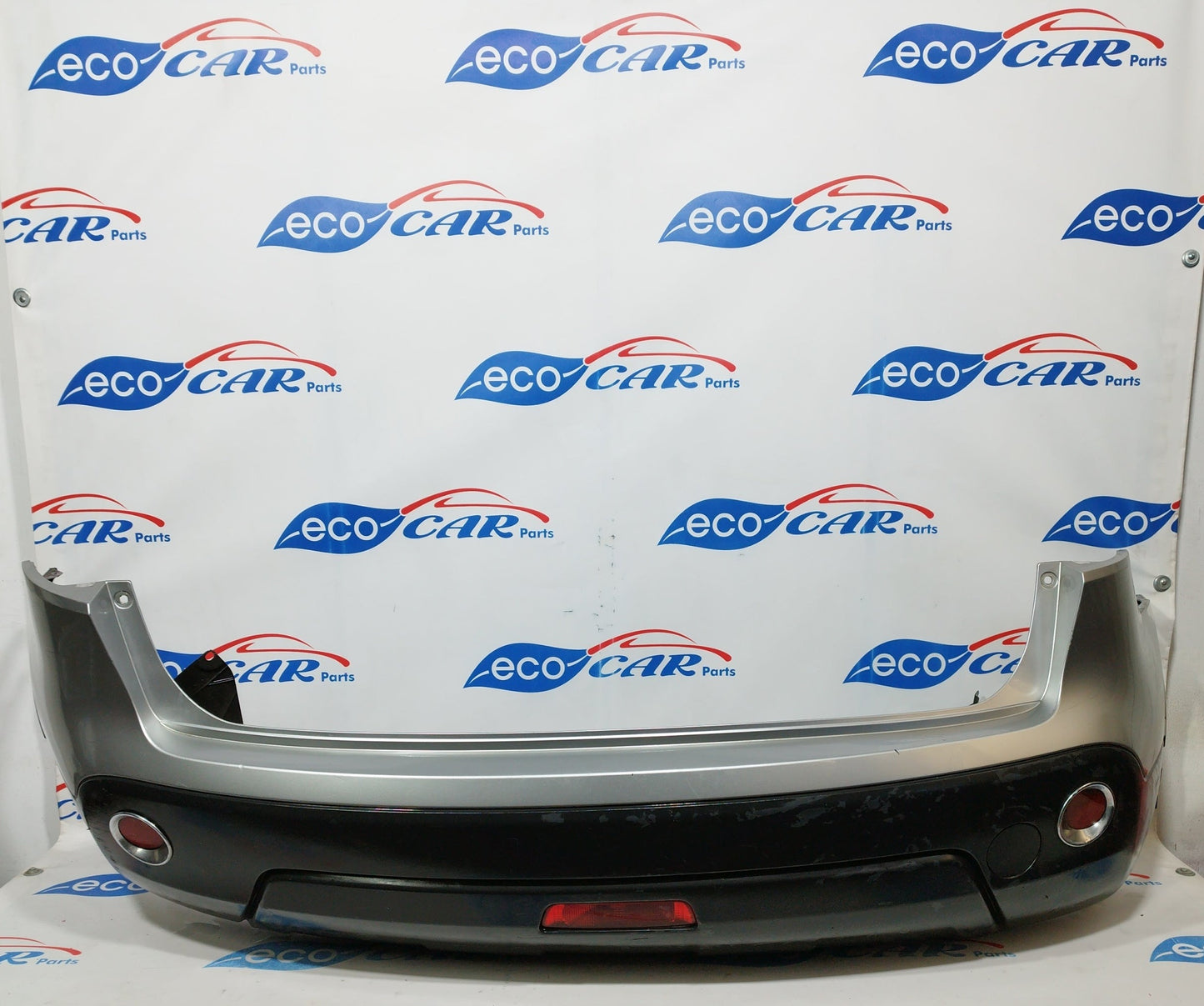 Rear bumper silver gray Nissan Qashqai 2010 code 85022jd00 ecoAC1733