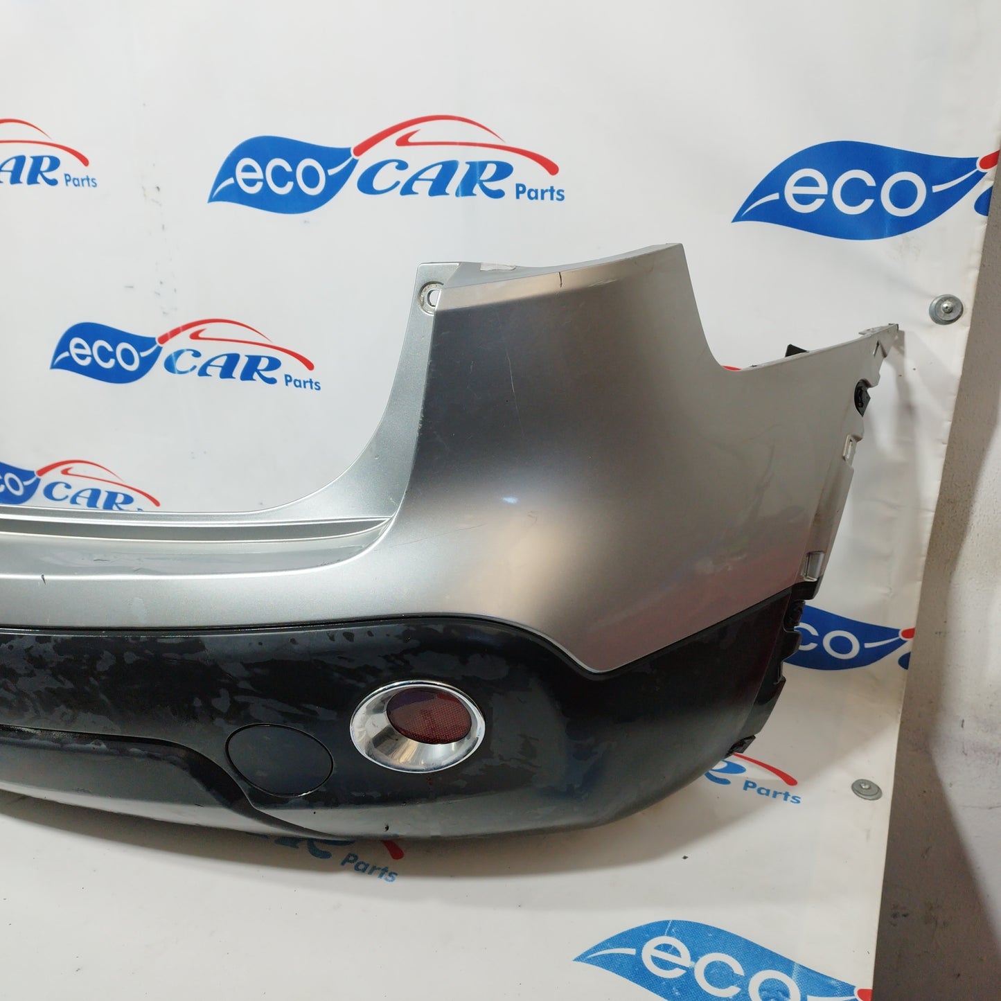 Rear bumper silver gray Nissan Qashqai 2010 code 85022jd00 ecoAC1733