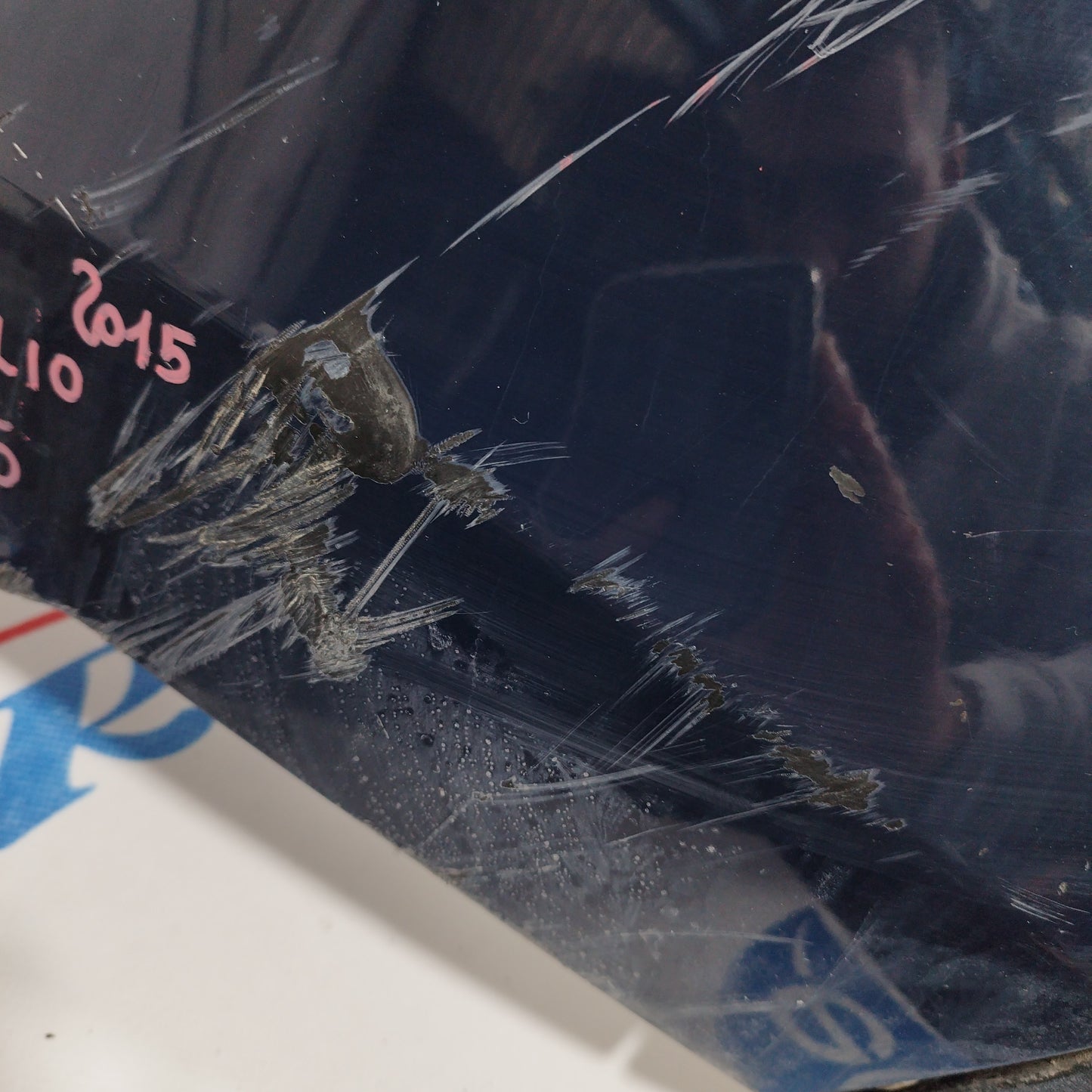 Midnight blue rear bumper Renault Clio 2015 code 850225639r ecoAC1745