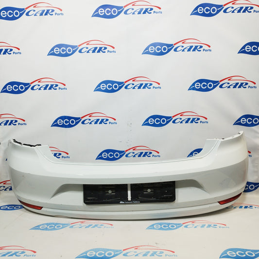 White rear bumper Volkswagen Polo 2015 code 6c6807421a ecoAC1746