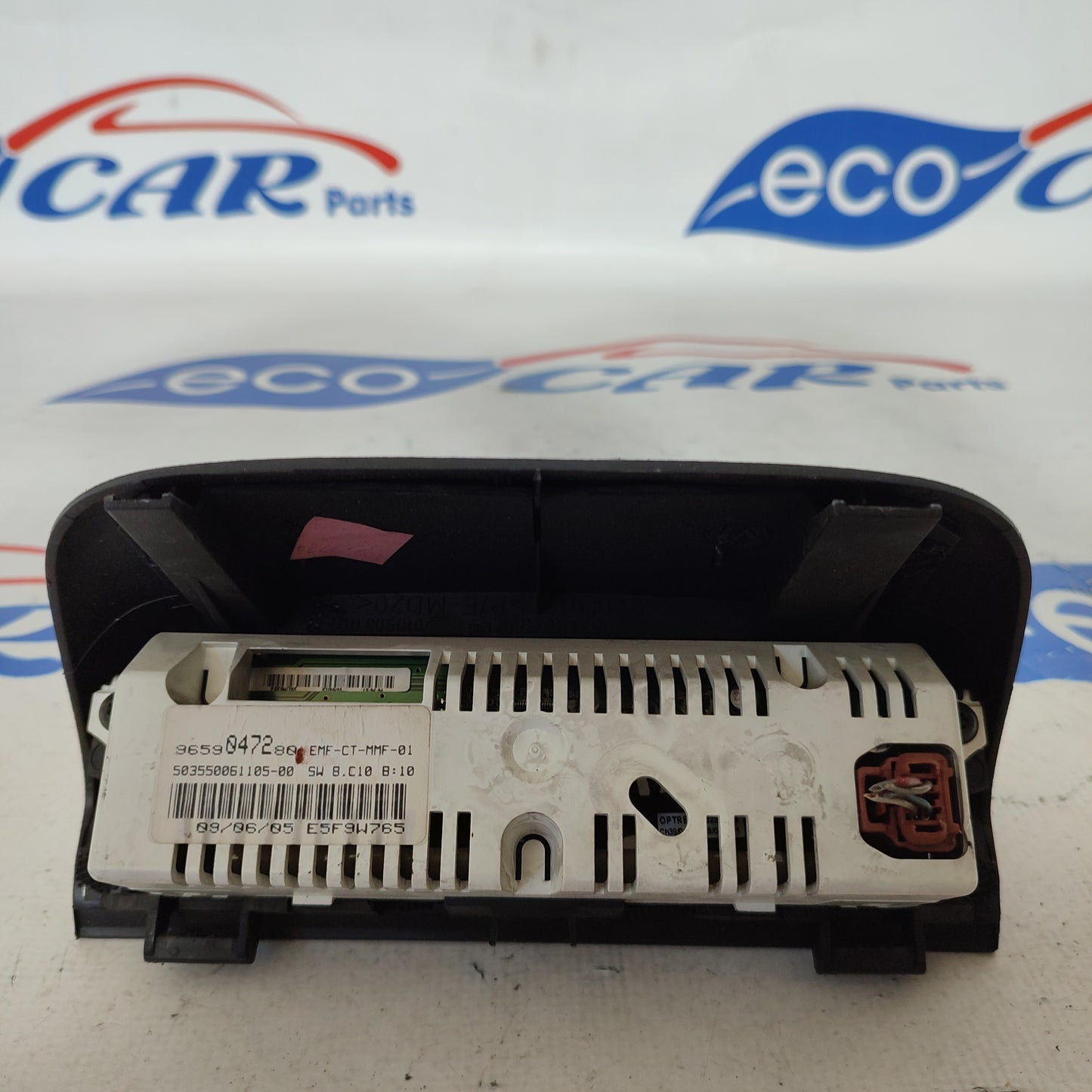 Display orologio Peugeot 307 2006 codice: 9659047280 ecoAG907