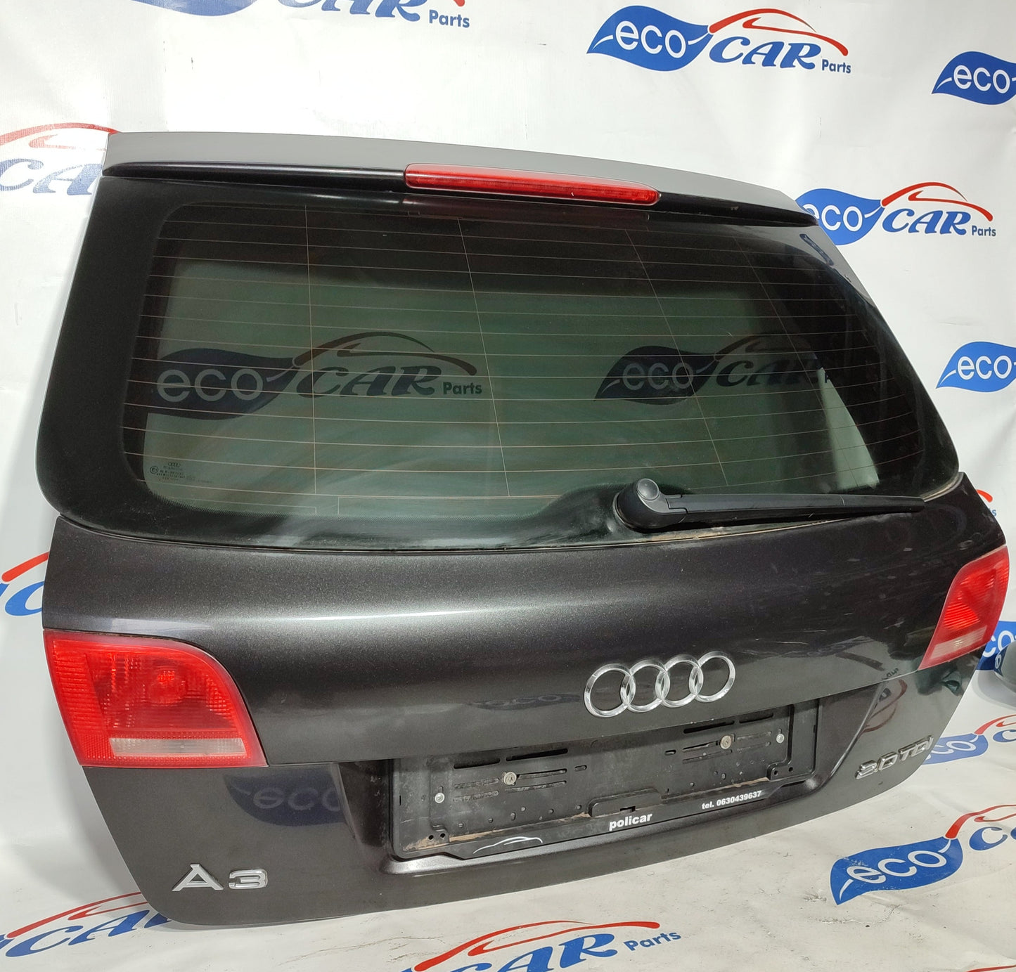Audi A3 Sportback 2006, Heckklappe dunkelgrau, ecoAG920