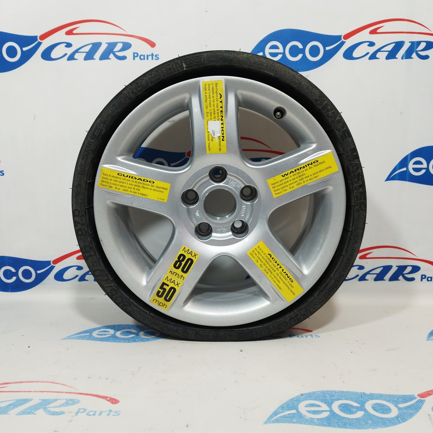 Reserverad mit Reifen Audi A6 All Road 1999–2005, Teilenummer: 4z7601025b ecoAC1804