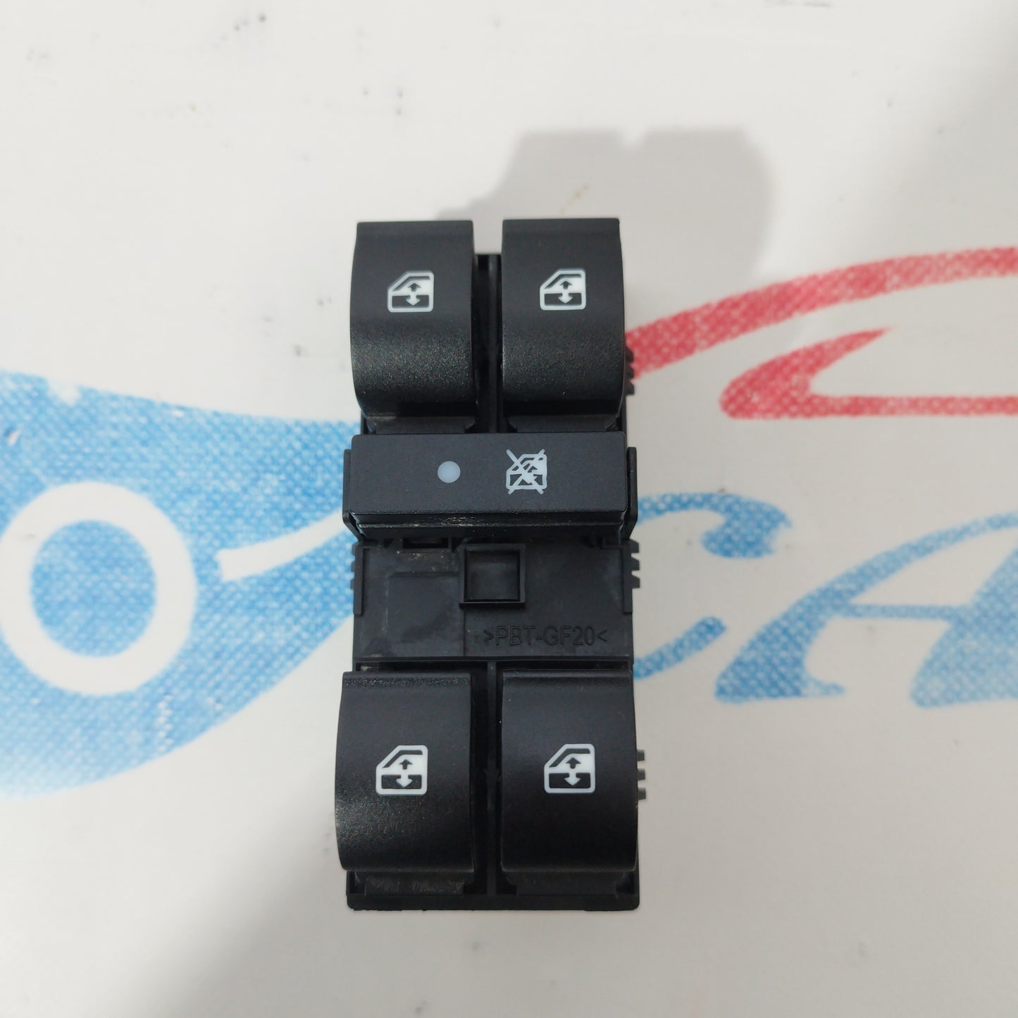 Pulsantiera anteriore sx 4 tasti Fiat tipo 2017 codice: 7356323520 ecoAC1816