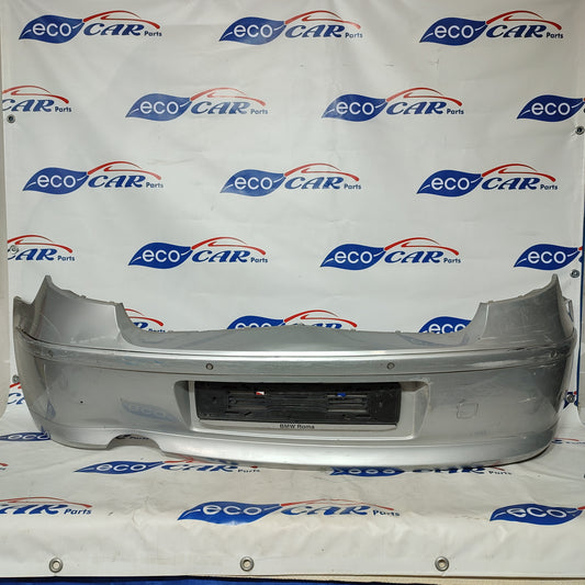 Rear bumper with silver gray sensors Bmw Serie 1 2008 ecoAG986