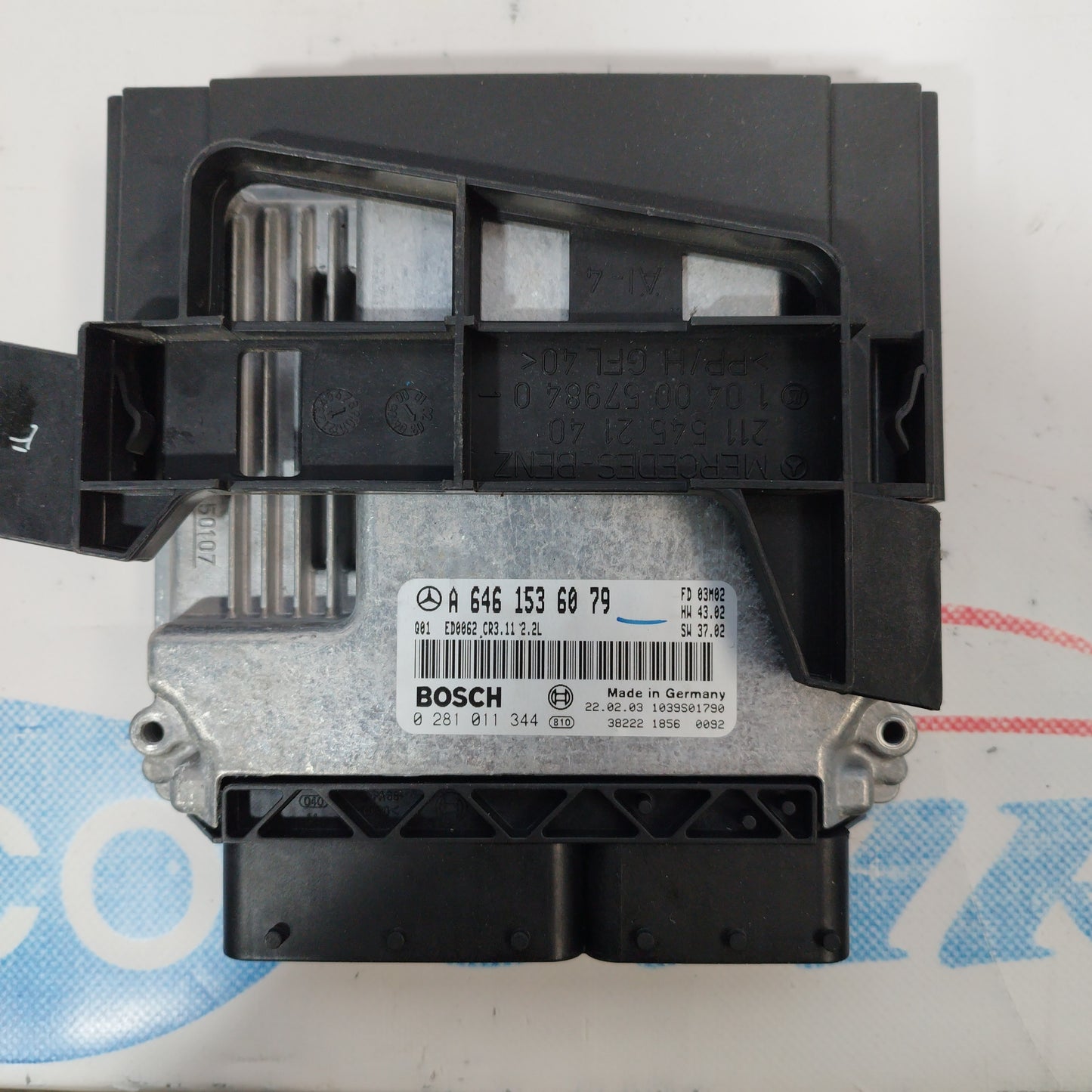 Mercedes E-Klasse W211 2005 2.2 CDI Zündanlage Bosch Code 0281011344 ecoAC1975