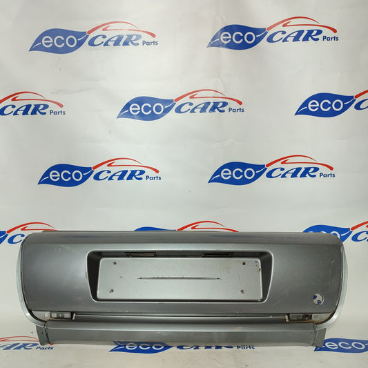 Dark gray central rear bumper Smart Forfour 2004 ecoAG989