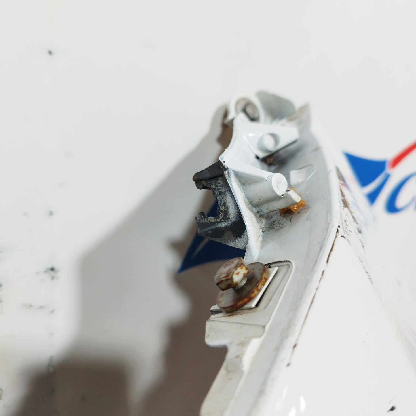 Renault Twingo 2010 ecoAC2034 weißer linker Kotflügel