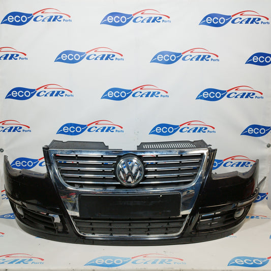 Black front bumper Volkswagen Passat 2009 ecoAC2076