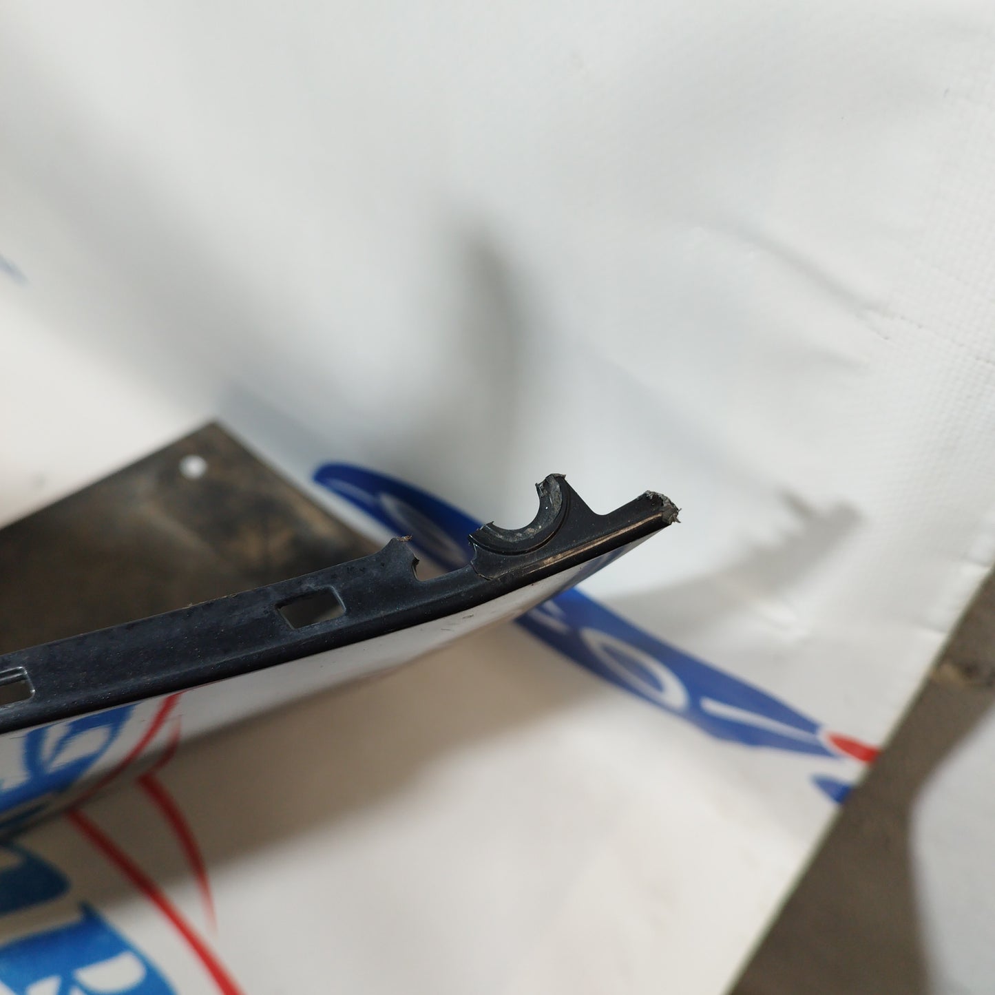 Black front bumper Volkswagen Passat 2009 ecoAC2076