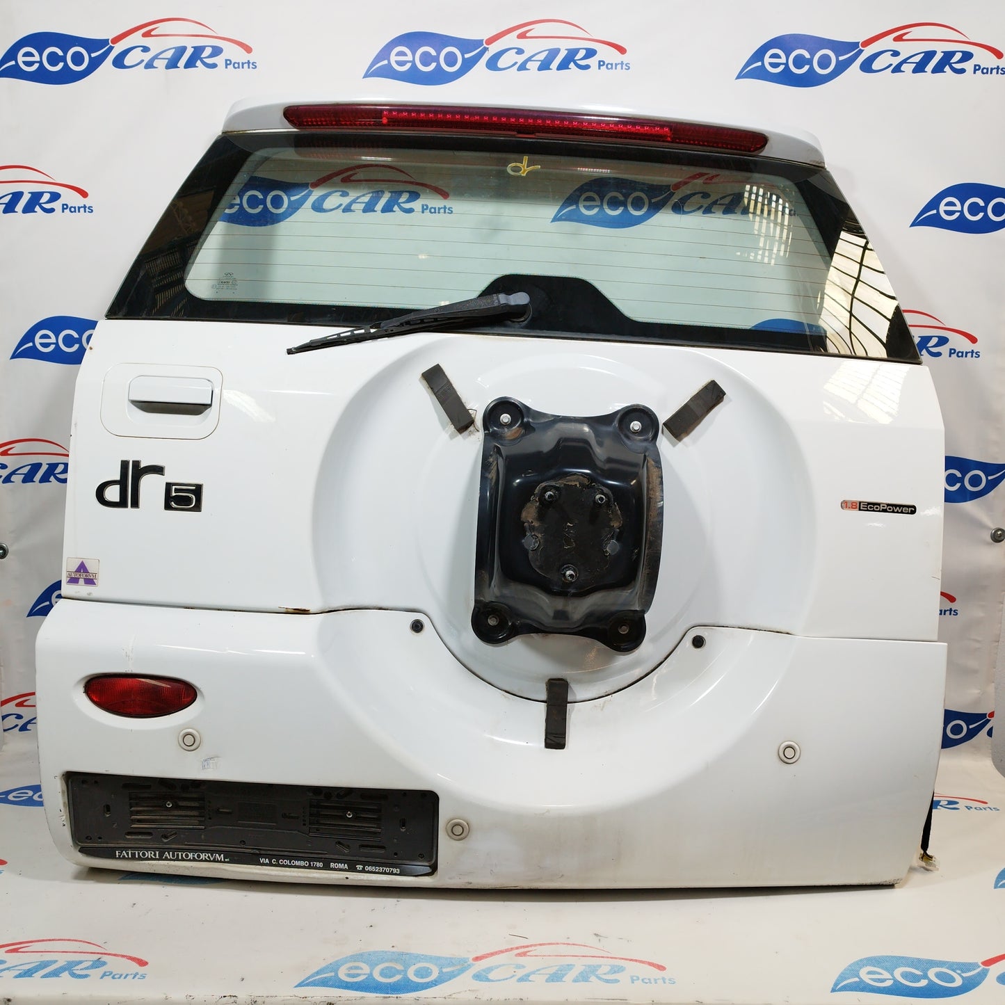 Portellone bianco con sensori di parcheggio Dr5 2013 ecoAC2079