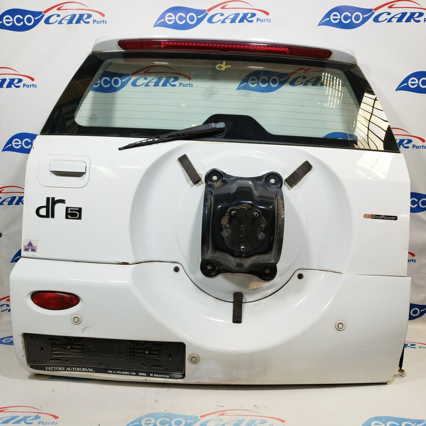 Portellone bianco con sensori di parcheggio Dr5 2013 ecoAC2079