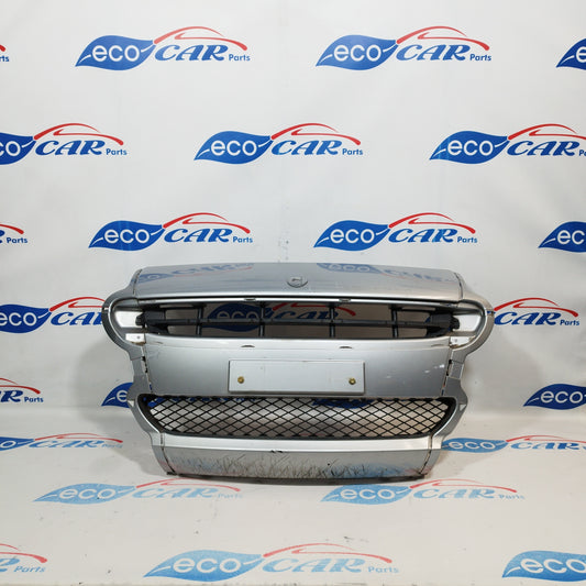 Silver gray central front bumper Smart Forfour 2005 ecoAC2097