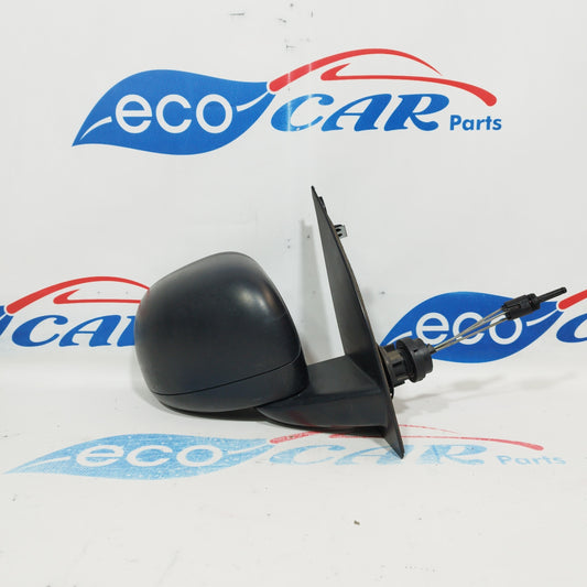 Manueller rechter Außenspiegel, schwarz, Fiat Panda, Baujahr 2010, Code: 01704811600 ecoAC2104