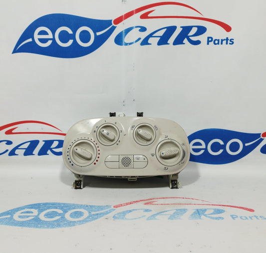 Beigefarbenes manuelles Klimaanlagen-Bedienfeld für Fiat 500 2010, Teilenummer 98619168 ecoAC2250