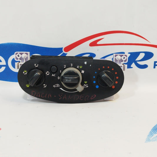 Manuelles Klimaanlagen-Bedienfeld für Dacia Sandero 2009, Code n106278b ecoAC2304