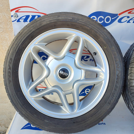 Mini Cooper R53 2006 ecoAG1091 Leichtmetallfelgen und Reifen