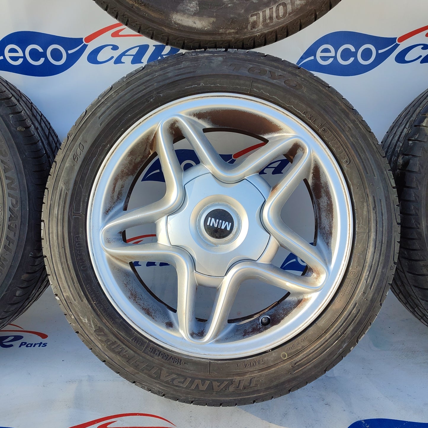 Mini Cooper R53 2006 ecoAG1091 Leichtmetallfelgen und Reifen