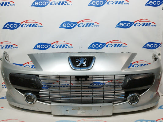 Silver gray front bumper Peugeot 307 2008 ecoAC2397
