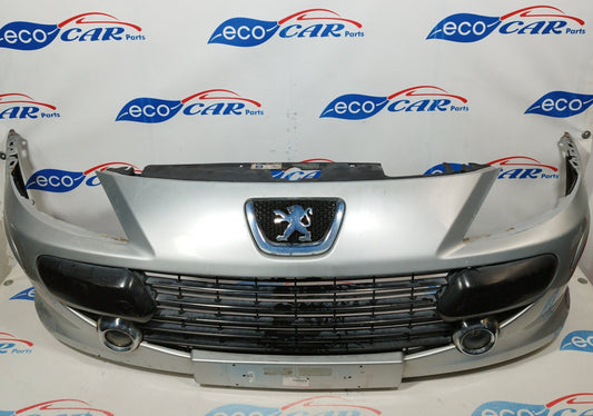 Silver gray front bumper Peugeot 307 2008 ecoAC2397