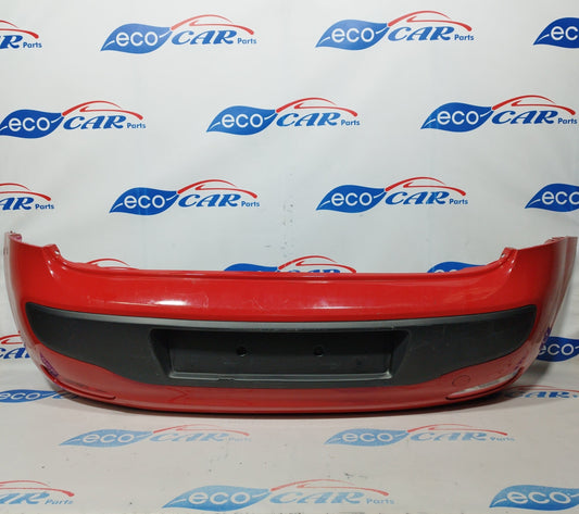 Fiat Punto evo 2011 zweifarbige rote Heckstoßstange ecoAC2401
