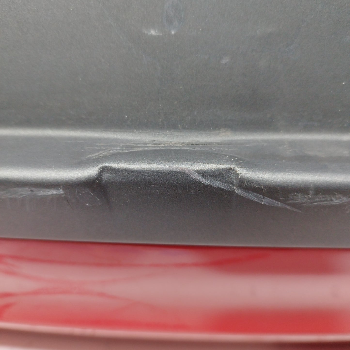 Paraurti posteriore rosso Fiat Punto evo 2011 bicolore ecoAC2401