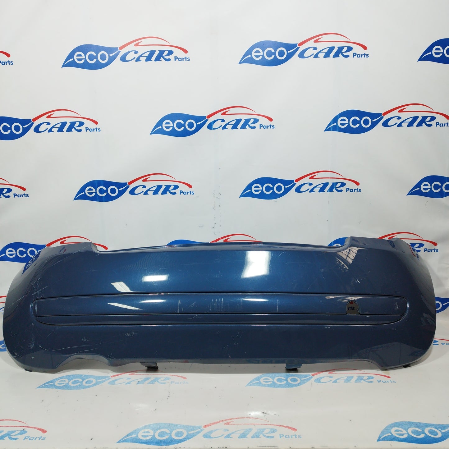 Paper blue rear bumper Fiat 500 2012 code 735425627 ecoAC2409
