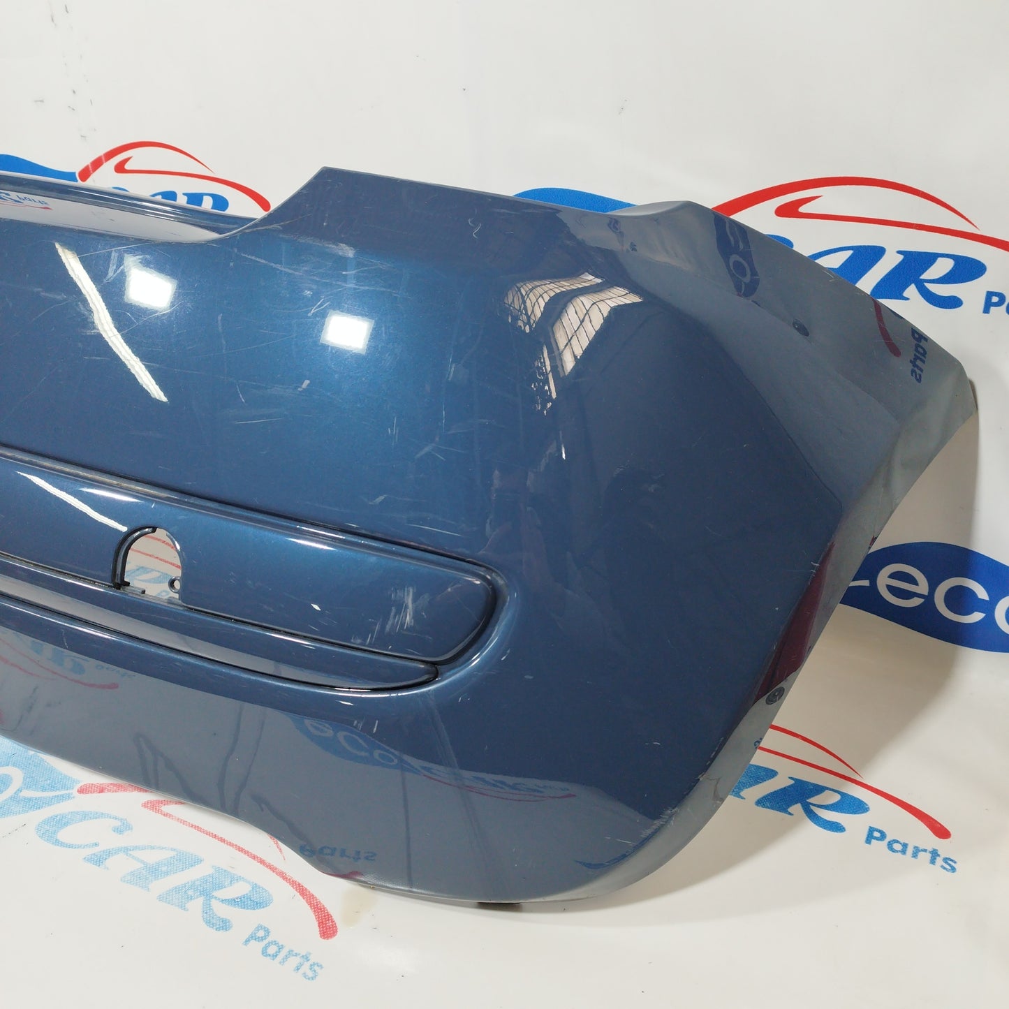 Paper blue rear bumper Fiat 500 2012 code 735425627 ecoAC2409