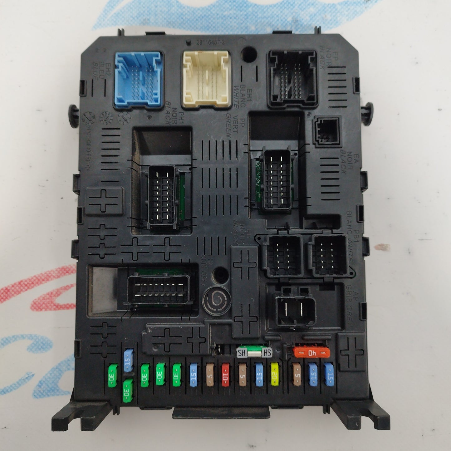 Zündanlage für Fiat Scudo 2.0 MTJ 128 PS, Baujahr 2012, Delphi-Code: 9666912580 ecoAC2431