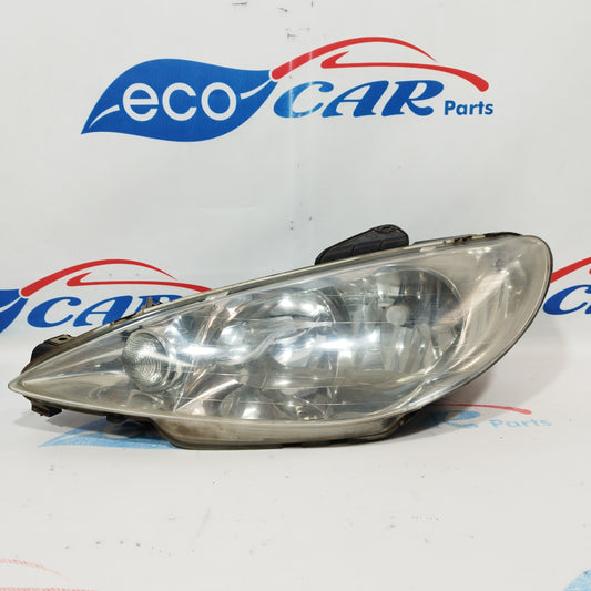 Fanale anteriore sx Peugeot 206 2004 codice: 9628666880 ecoAC2444