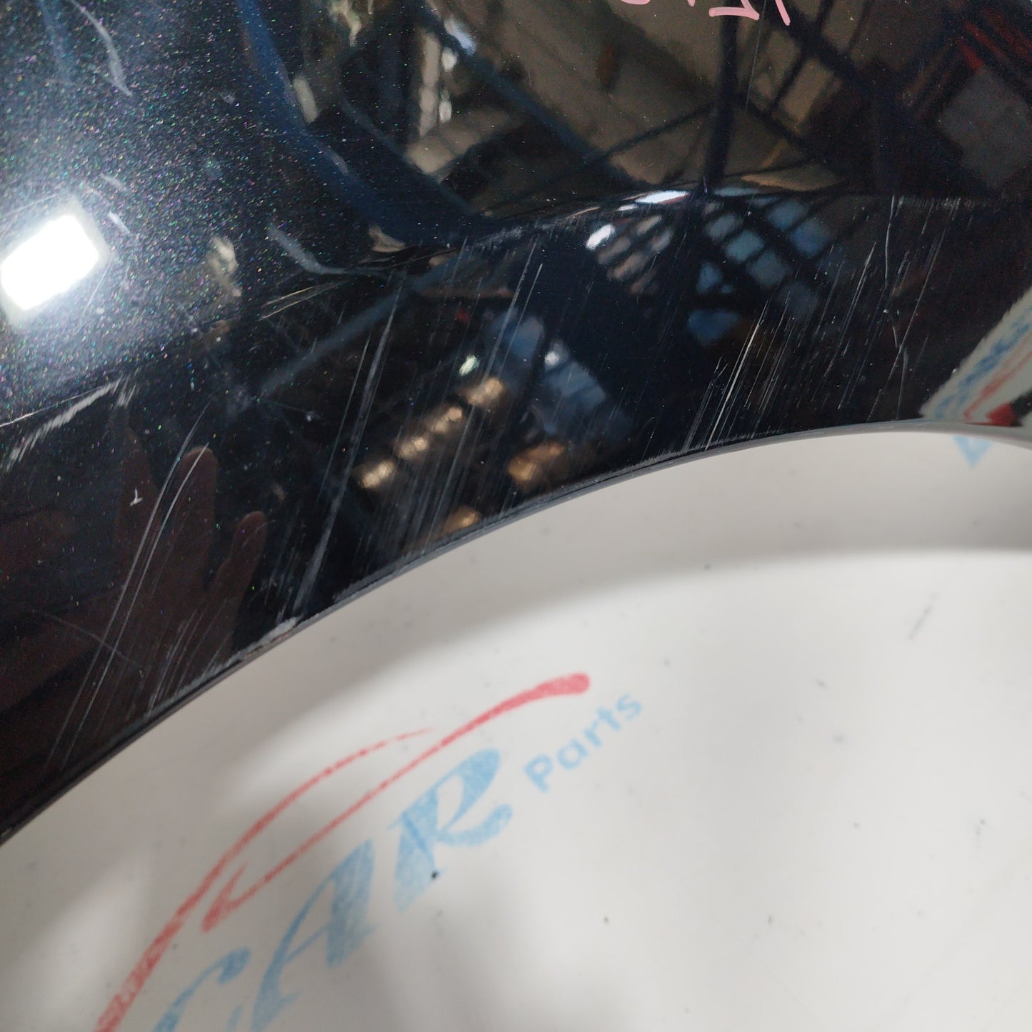 Left black mudguard Renault Xmod 2011 ecoAC2494