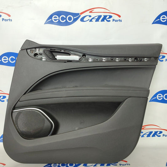 Pannello interno anteriore dx nero in pelle Alfa Romeo Stelvio 2018 ecoAG1119